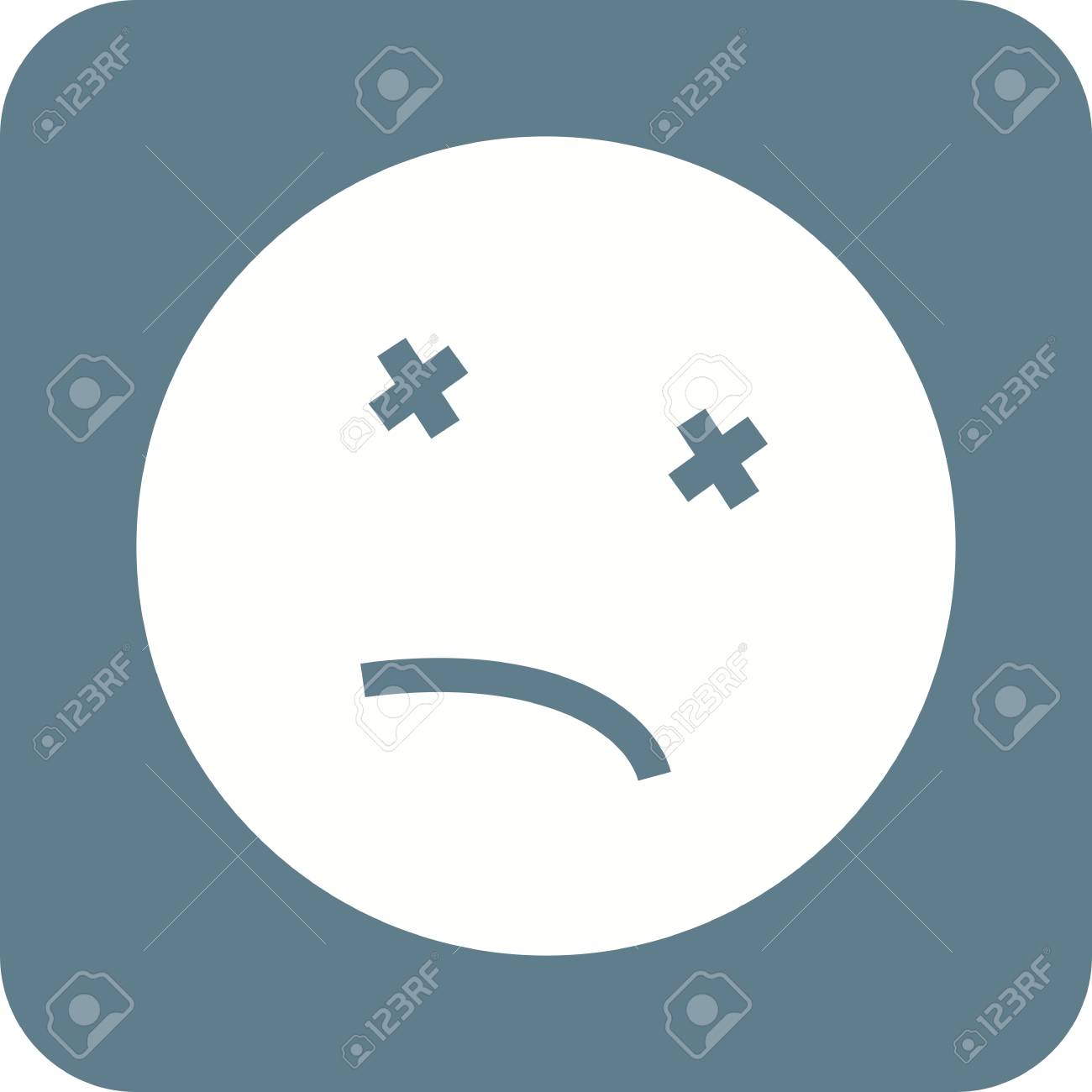 Dead Body Death Icon Vector Image Can Also Be Used For Emotions And Halloween Suitable For Mobile Apps Web Apps And Print Media Royalty Free Cliparts Vectors And Stock Illustration Image 44849384