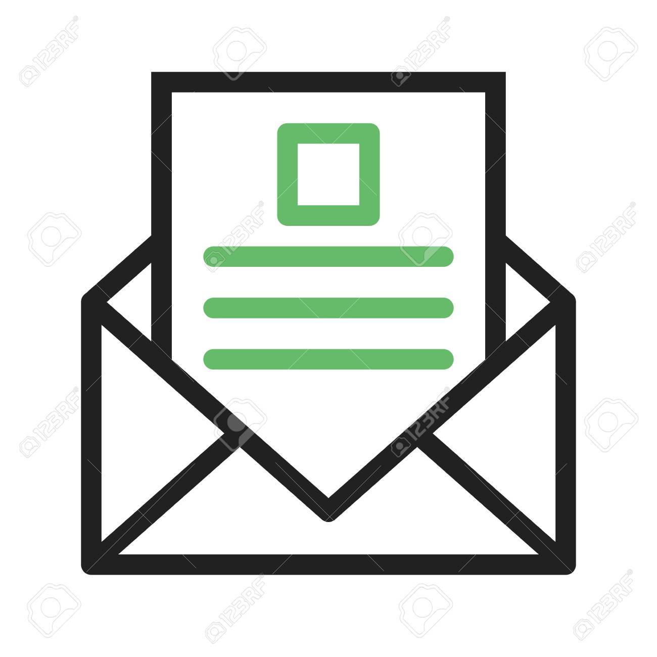 Reading Email Inbox Icon Vector Image Can Also Be Used For