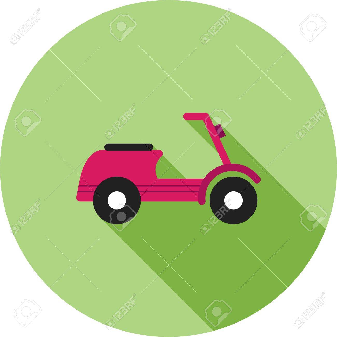 グッズ バイク 自転車のアイコン ベクトル画像 おもちゃやゲームの使用もできます 携帯アプリ Web アプリ 印刷メディアに適しています のイラスト素材 ベクタ Image