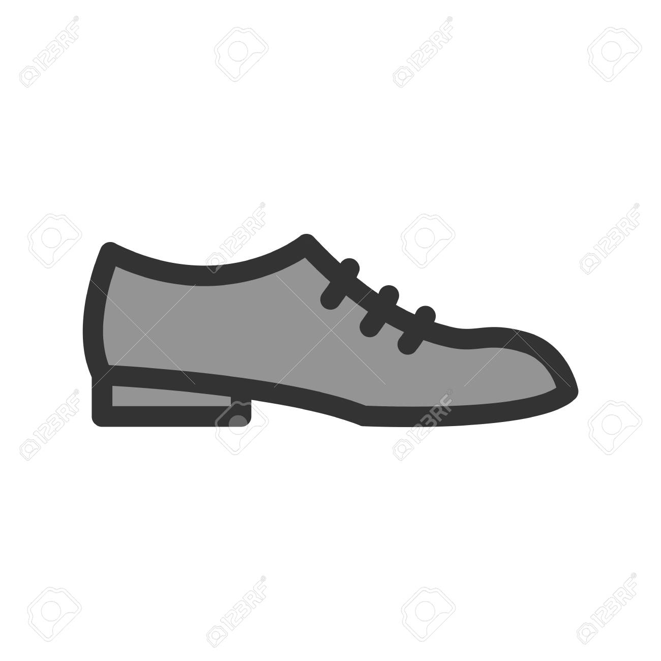 formal shoes vector