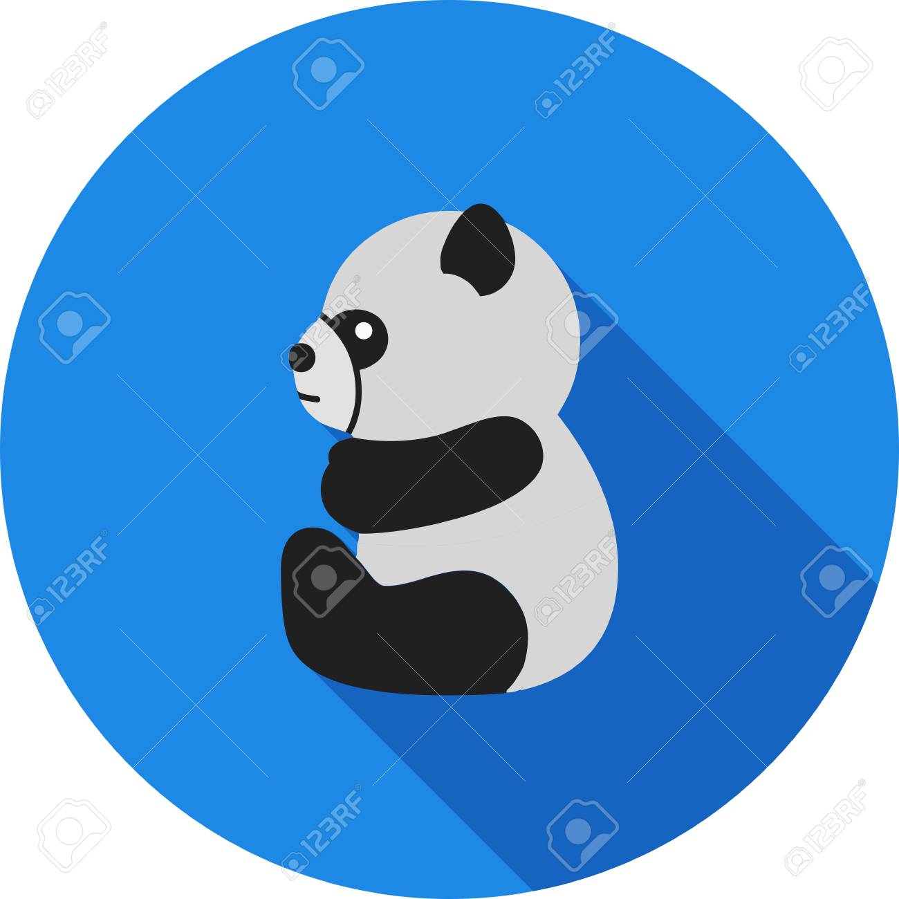panda bear logo stock vector 99683278