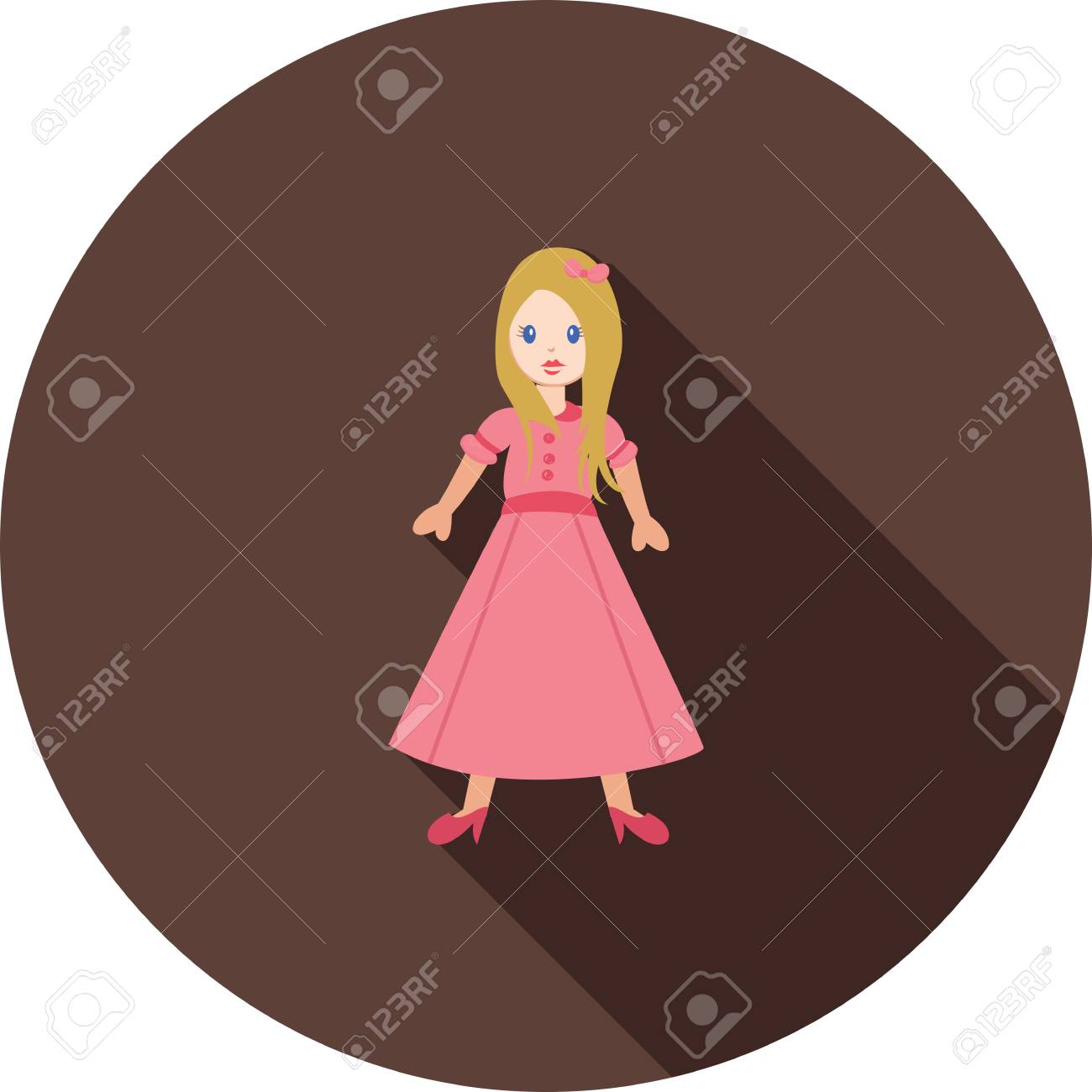 barbie doll icon