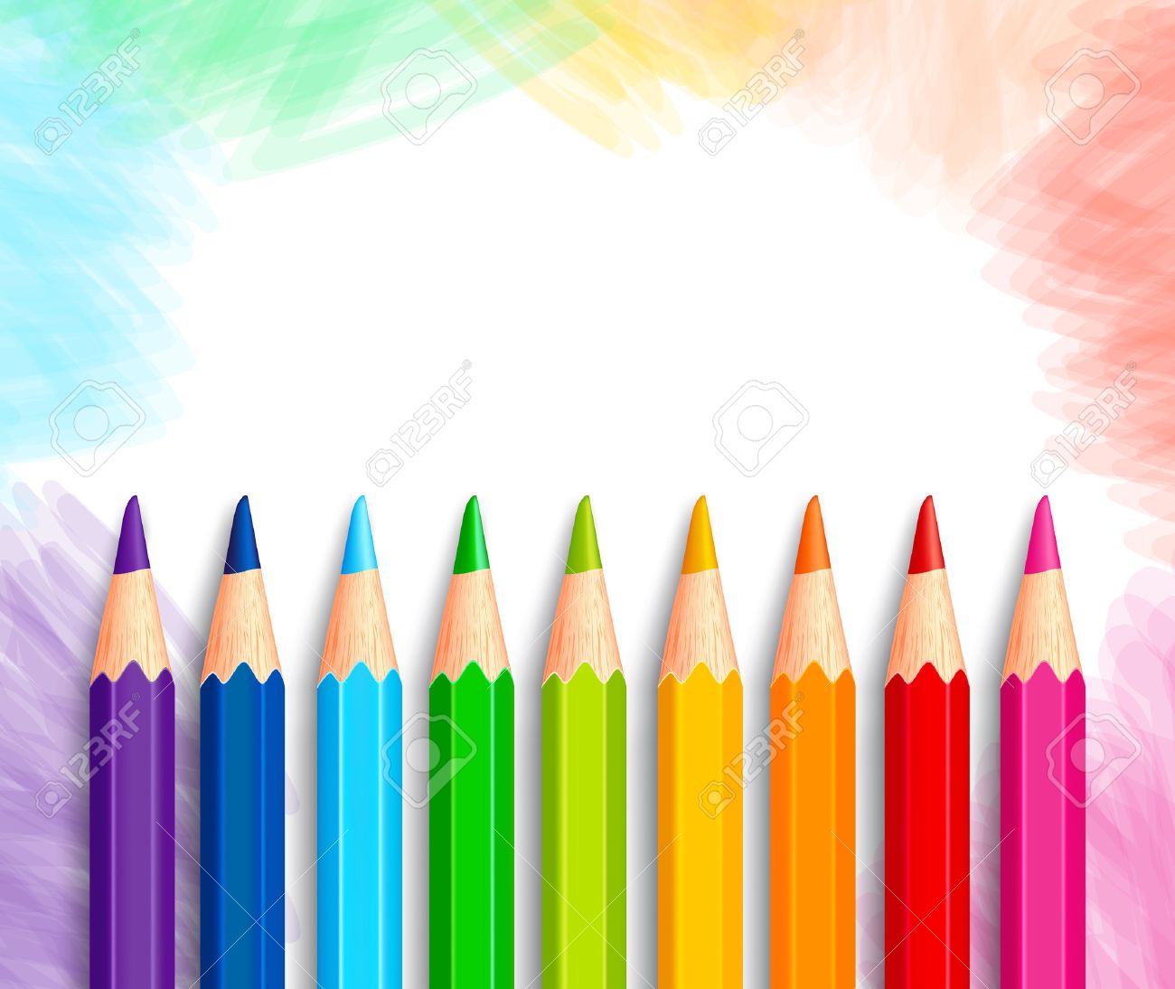 crayons background