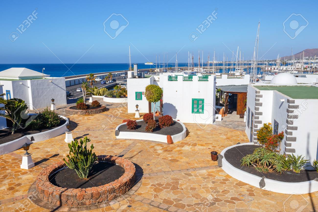Marina Rubicon In Playa Blanca Lanzarote Canary Island Spain