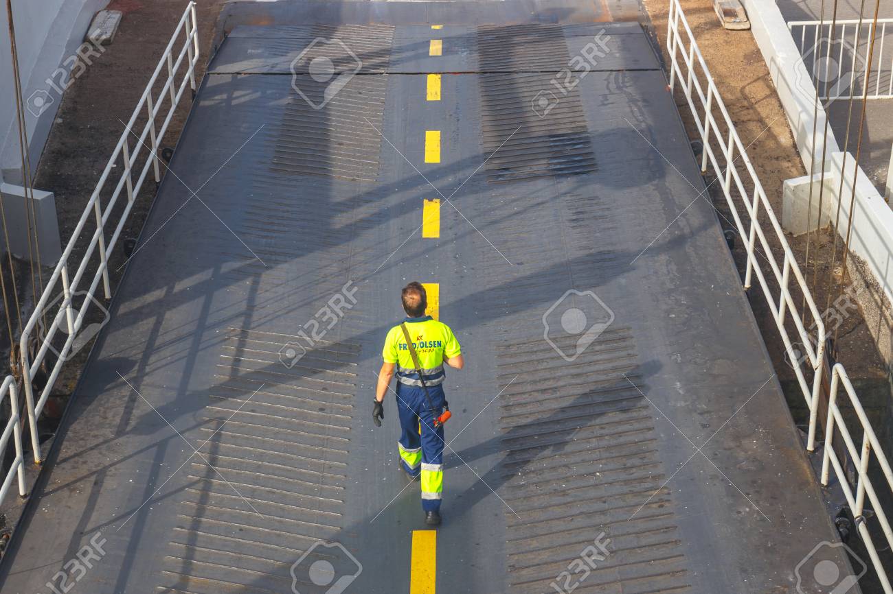 Playa Blanca Lanzarote 01 April 2017 Top View Of Vehicle