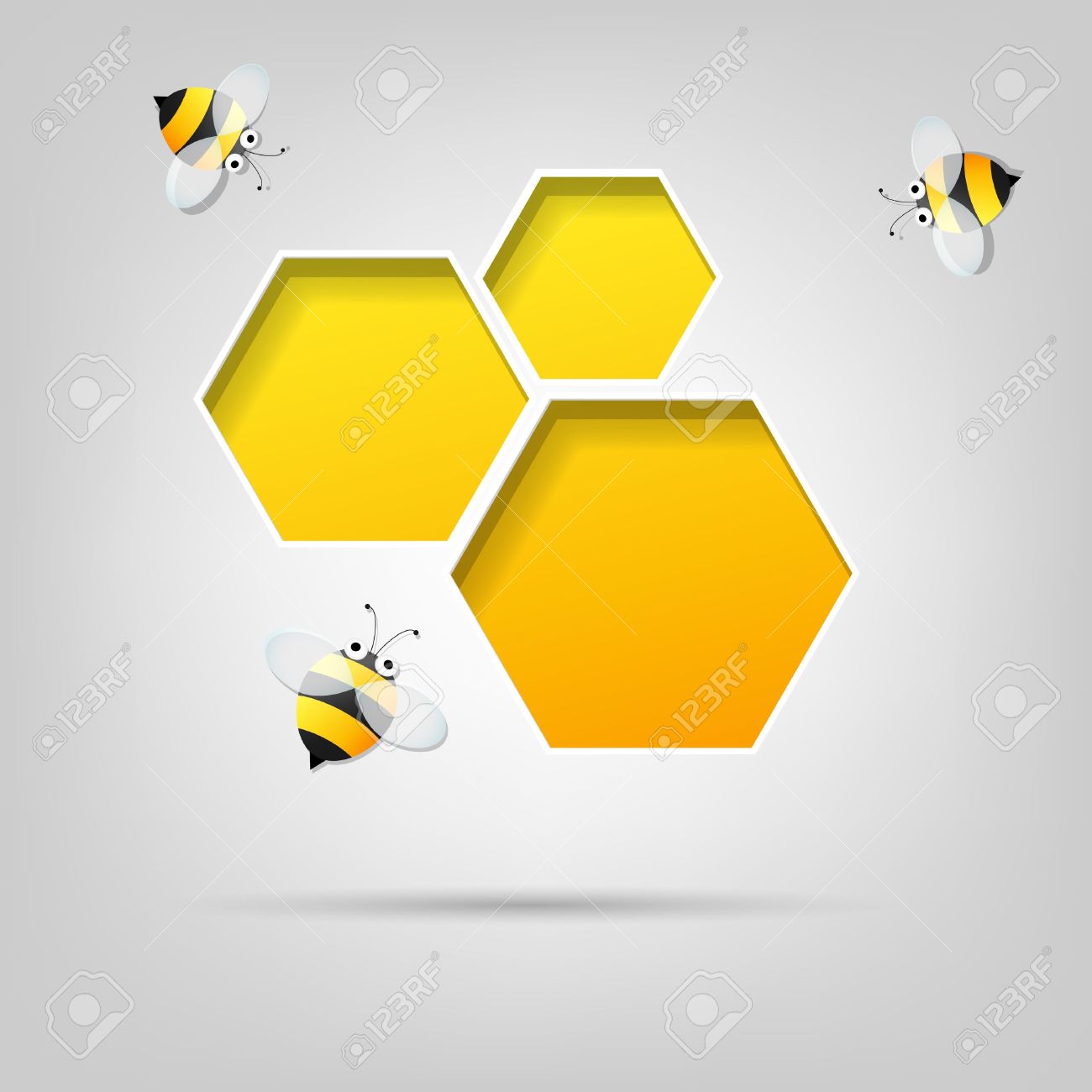 creative poster honeycomb and the bees - 15144246 creative poster honeycomb and the bees - 15144246