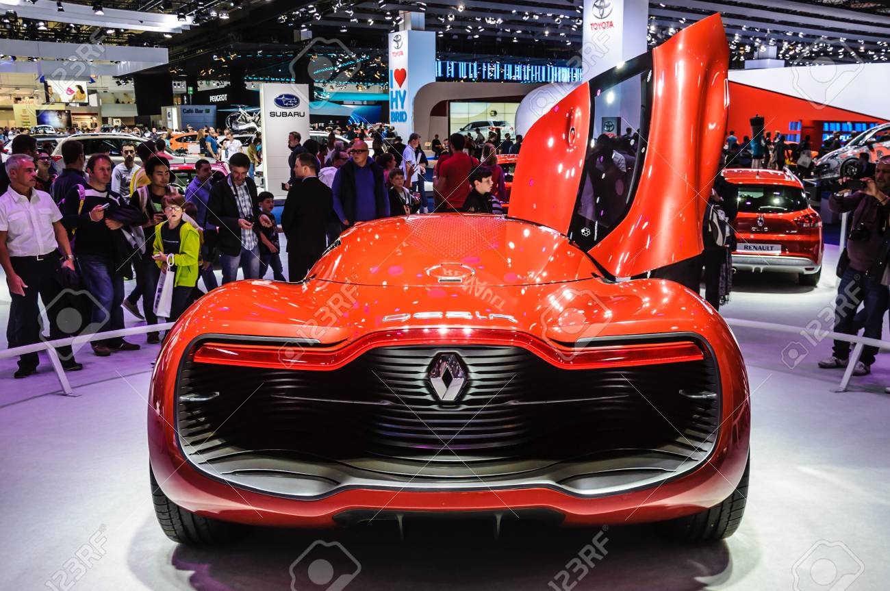 Frankfurt Sept 21 Renault Alpine A110 50 Concept Car Presented
