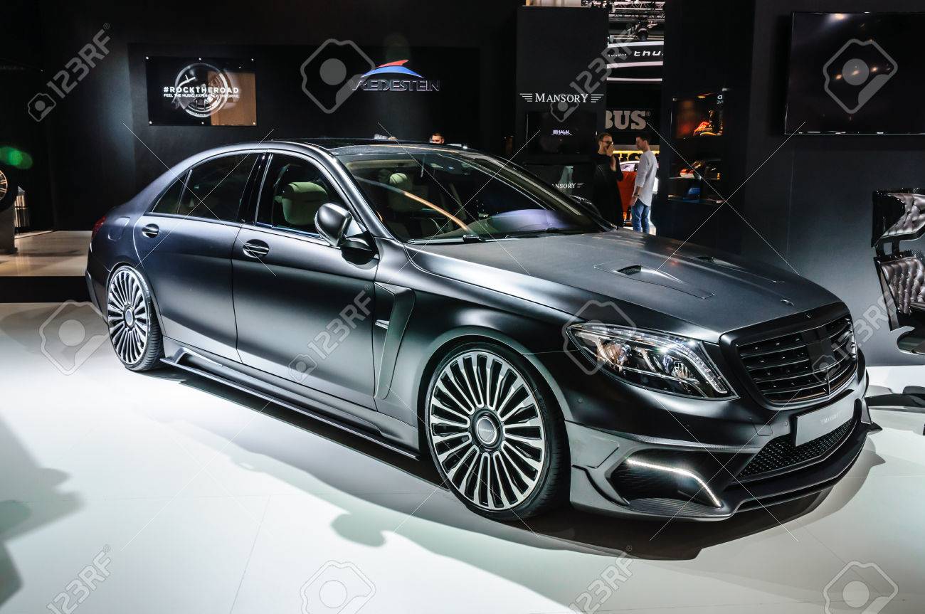 Frankfurt Sept 15 Mansory Black Edition Mercedes S Class Amg S63 Presented At Iaa International Motor Show On September 15 In Frankfurt Germany Stock Photo Picture And Royalty Free Image Image