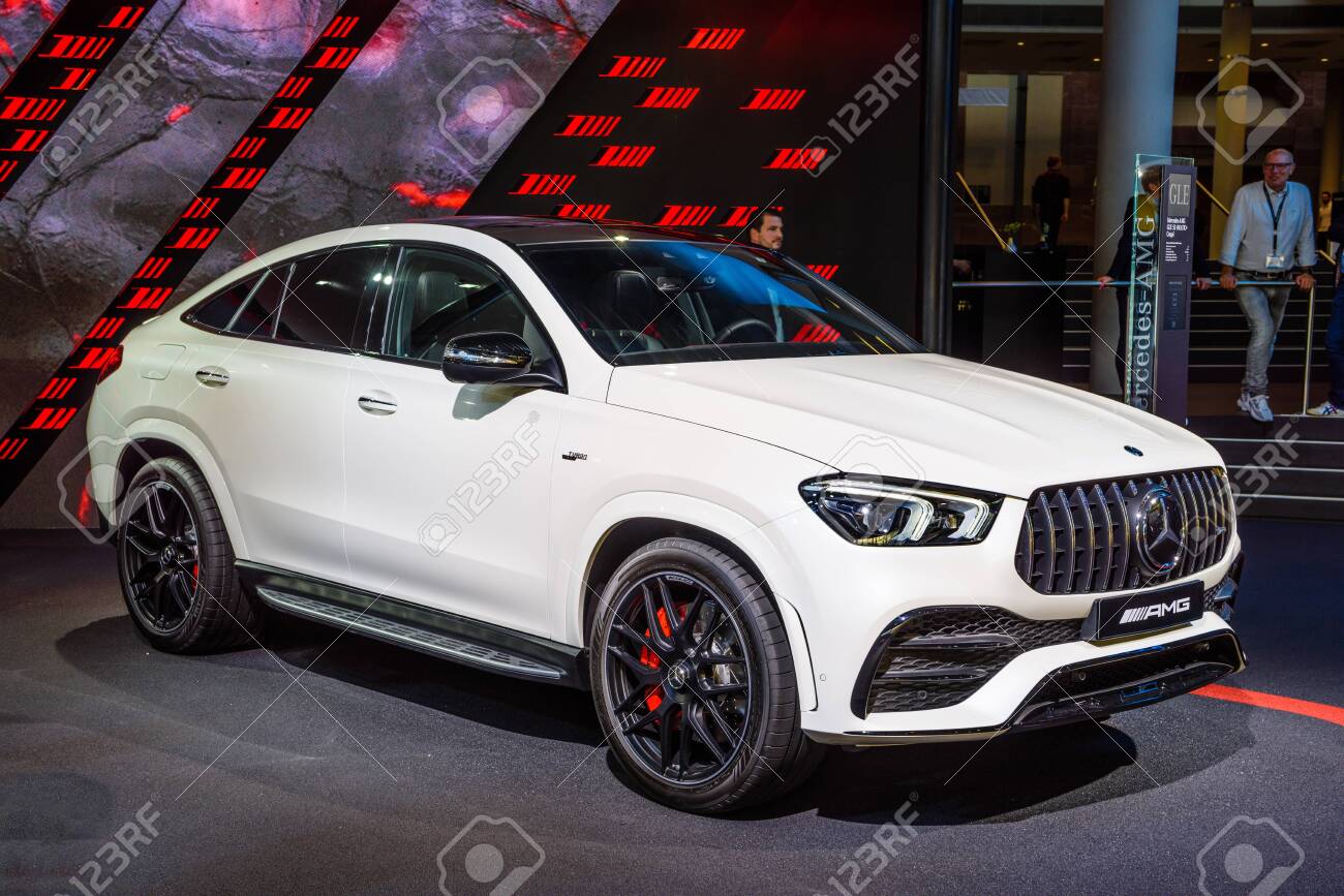 Frankfurt Germany Sept 19 White Mercedes Benz Amg Gle 53 Stock Photo Picture And Royalty Free Image Image
