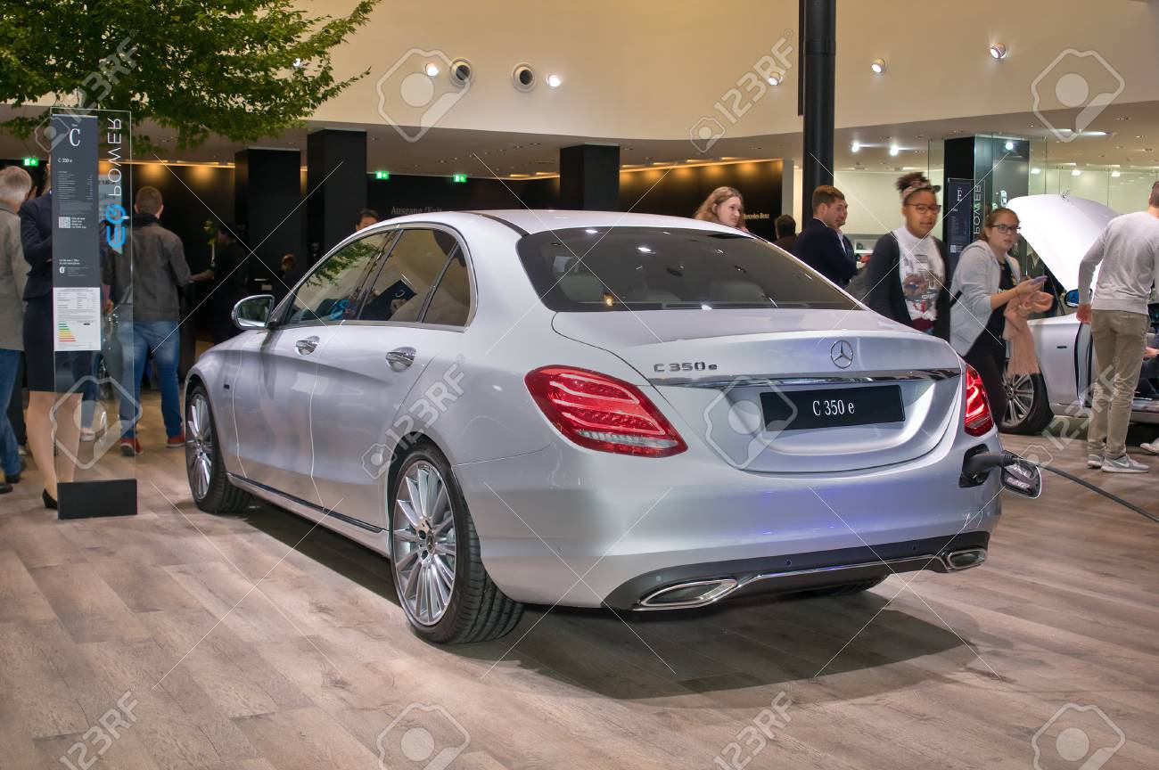 Frankfurt-September 20: Mercedes-Benz C350e At The Frankfurt.. Stock ... Frankfurt-September 20: Mercedes-Benz C350e At The Frankfurt.. Stock ...