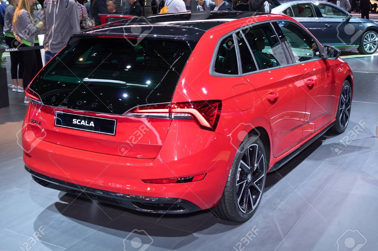 Frankfurt September 19 Skoda Scala Monte Carlo Edition At The