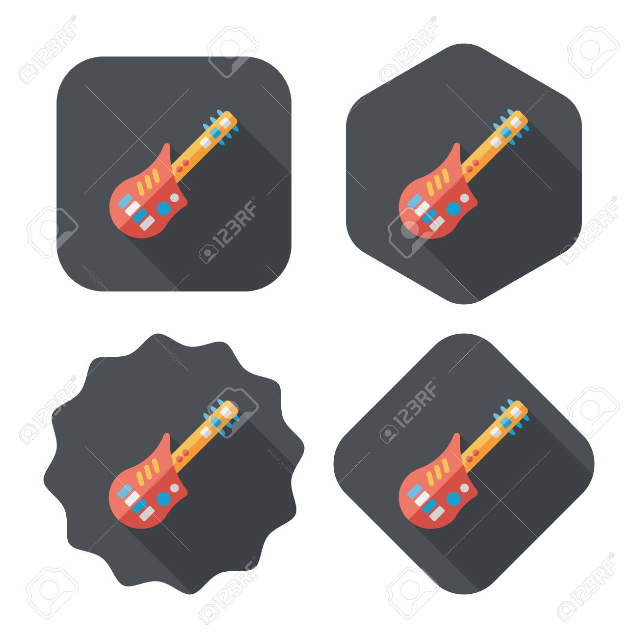 flat guitar toy