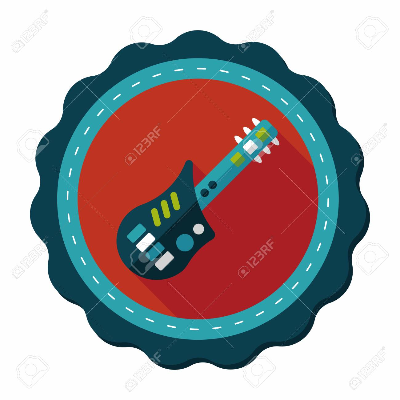 flat guitar toy