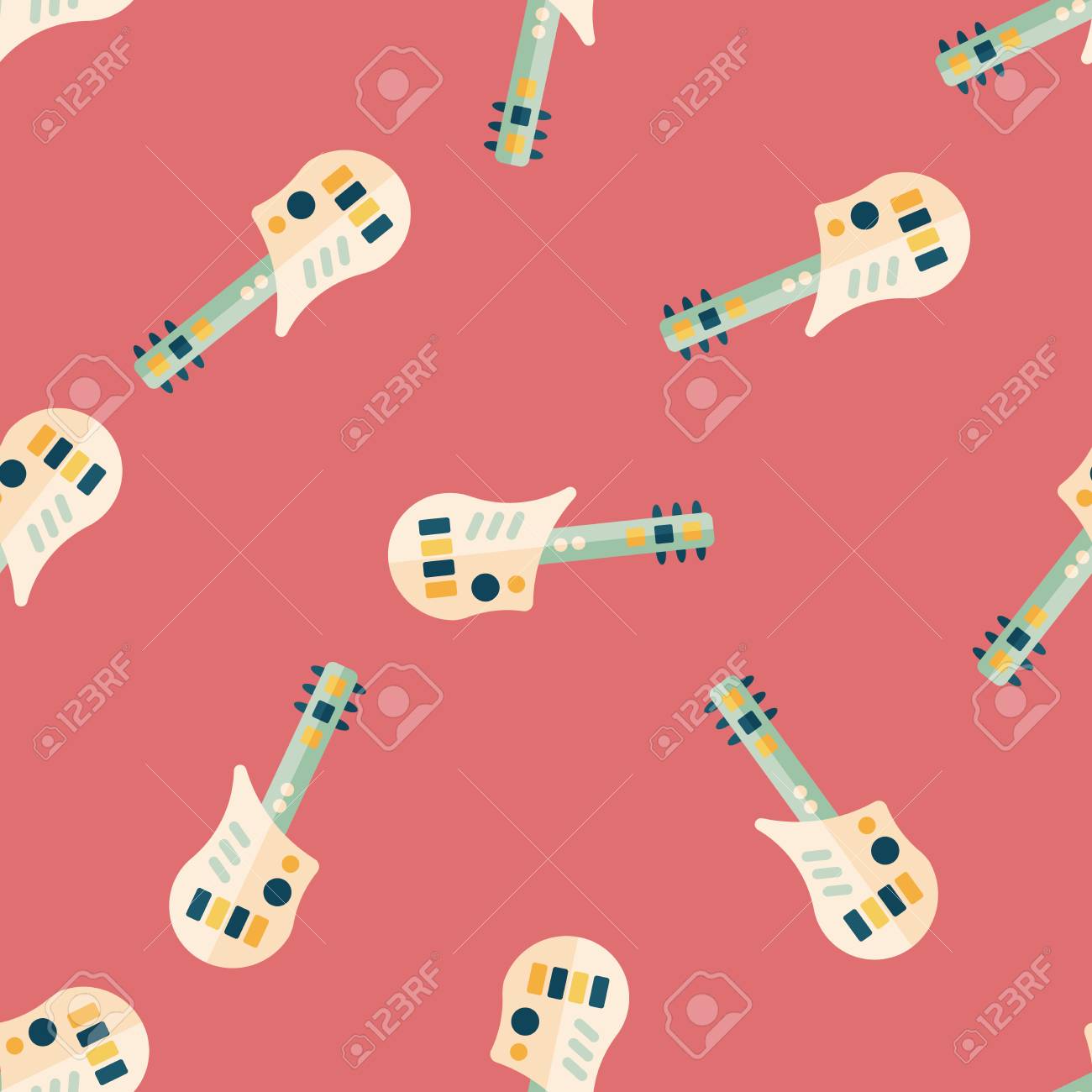 flat guitar toy