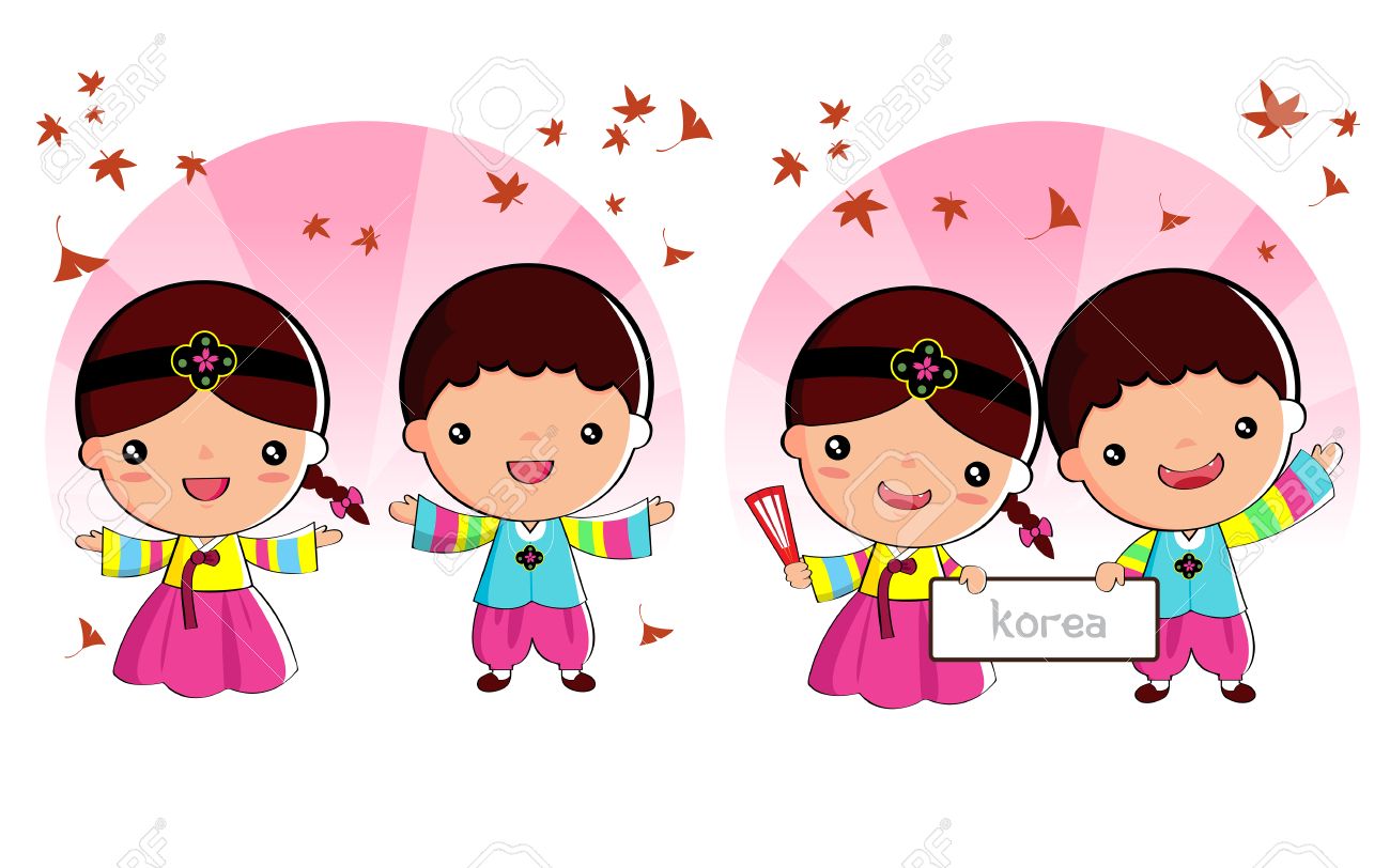 Korean traditional dress cartoon pictures Korean traditional dress cartoon pictures