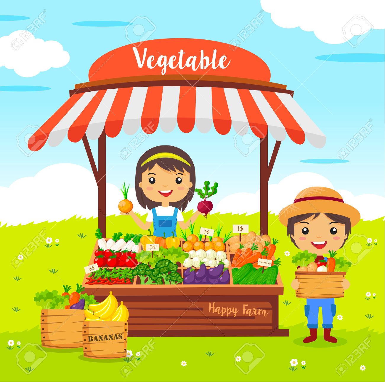 Vegetables Shop Stall, Farmers Market, Cartoon Characters Vector, Local Market Farmer Vegetables Royalty Free SVG, Cliparts, Vectors, And Stock Illustration. Image 59716053. Vegetables Shop Stall, Farmers Market, Cartoon Characters Vector, Local Market Farmer Vegetables Royalty Free SVG, Cliparts, Vectors, And Stock Illustration. Image 59716053.