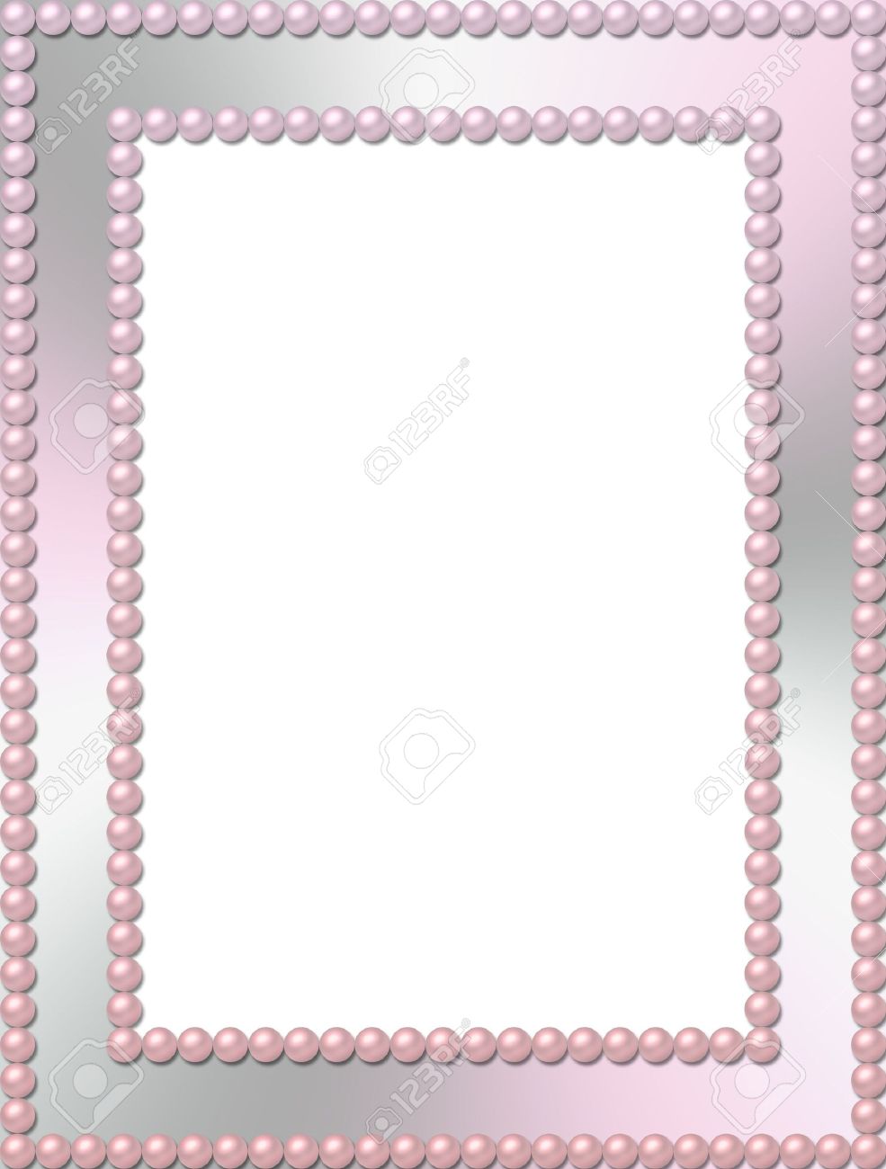 rectangular pearl frame stock photo picture and royalty free image