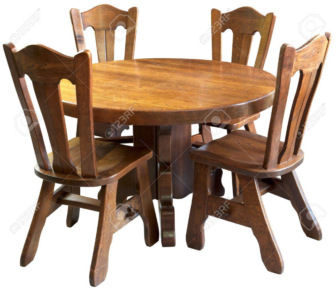 Classic Solid Wood Kitchen Table Set