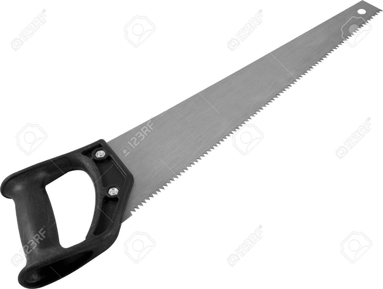New handsaw isolated on white. Construction tool - 130102862 New handsaw isolated on white. Construction tool - 130102862