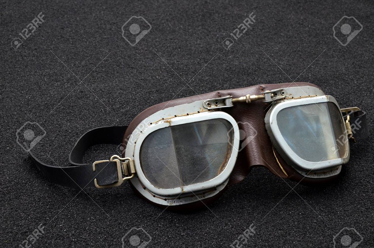 Old motorcycle glasses Clearance