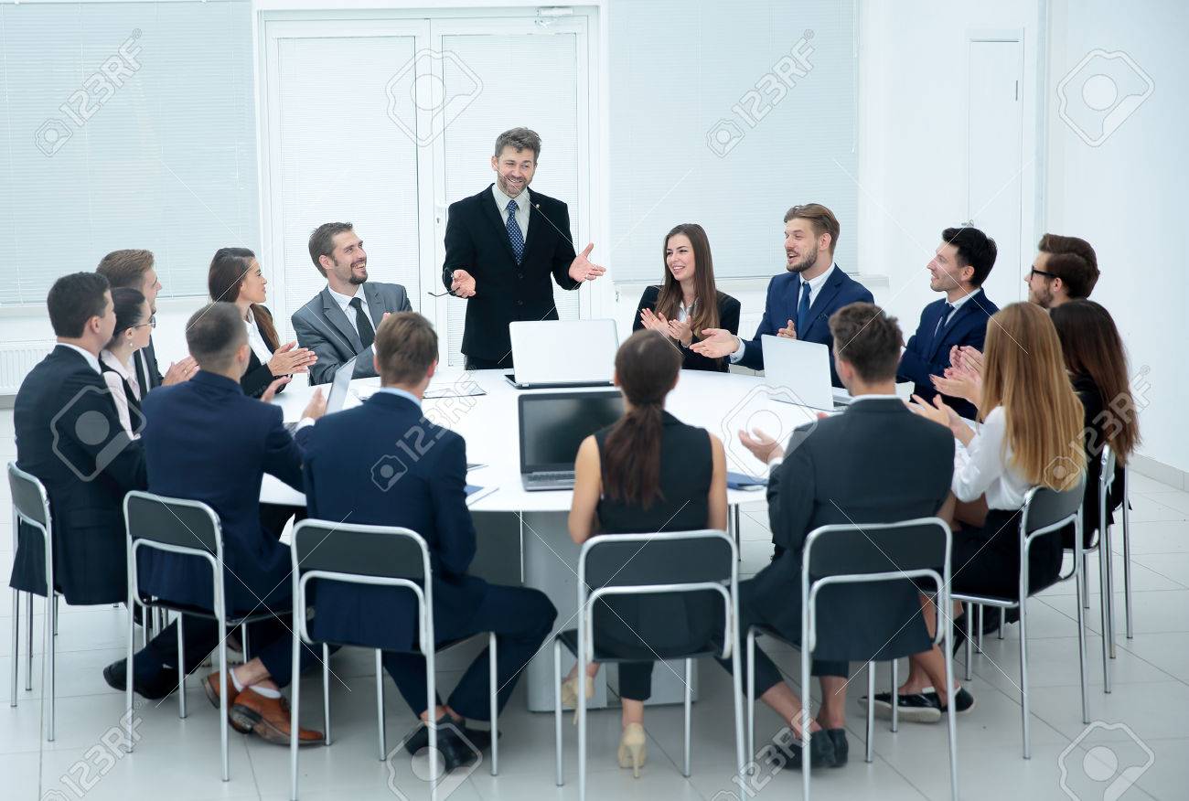 Indoor business conference for managers. - 66014813 Indoor business conference for managers. - 66014813