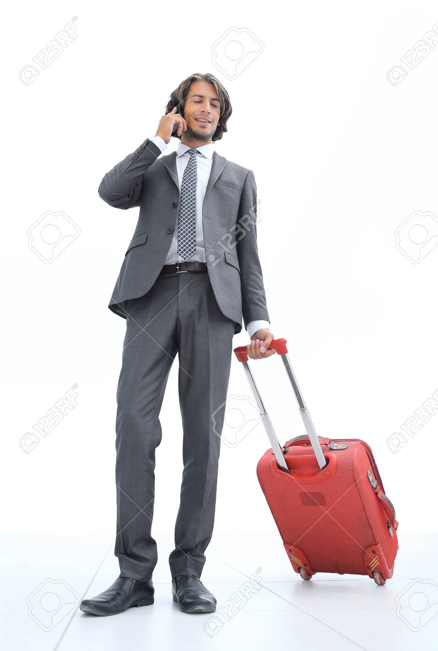 businessman suitcase