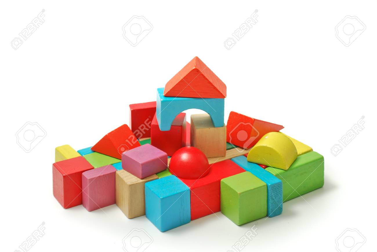 kids wooden bricks