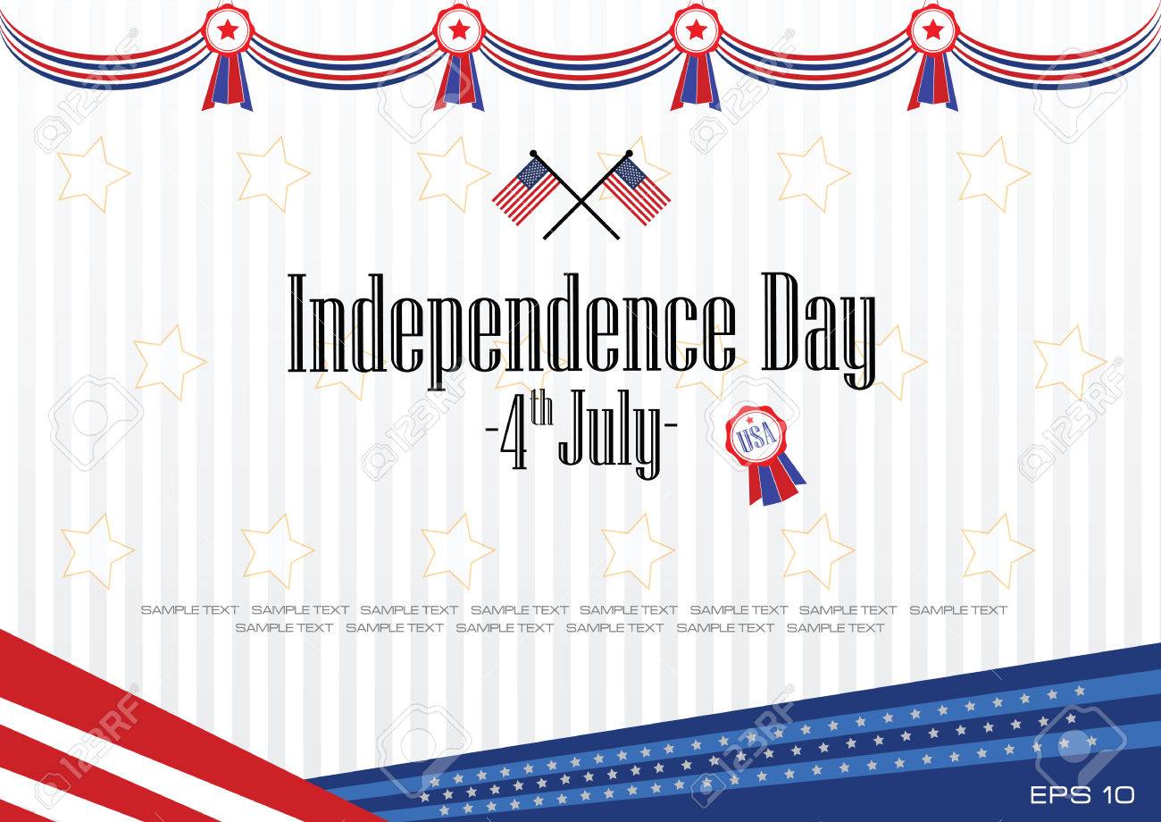 modern independence day background or independence backdrop for presentation or printing. easy to modify. - 40600401 modern independence day background or independence backdrop for presentation or printing. easy to modify. - 40600401