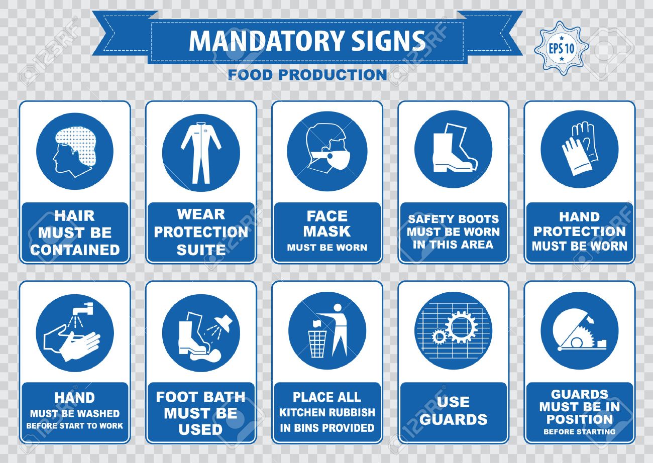 Safety Signs Traffic Control Business Office Industrial Place