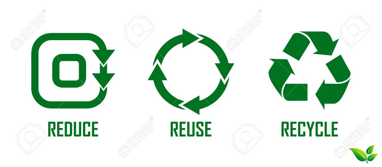reduce reuse recycle concept. easy to modify - 107435996 reduce reuse recycle concept. easy to modify - 107435996