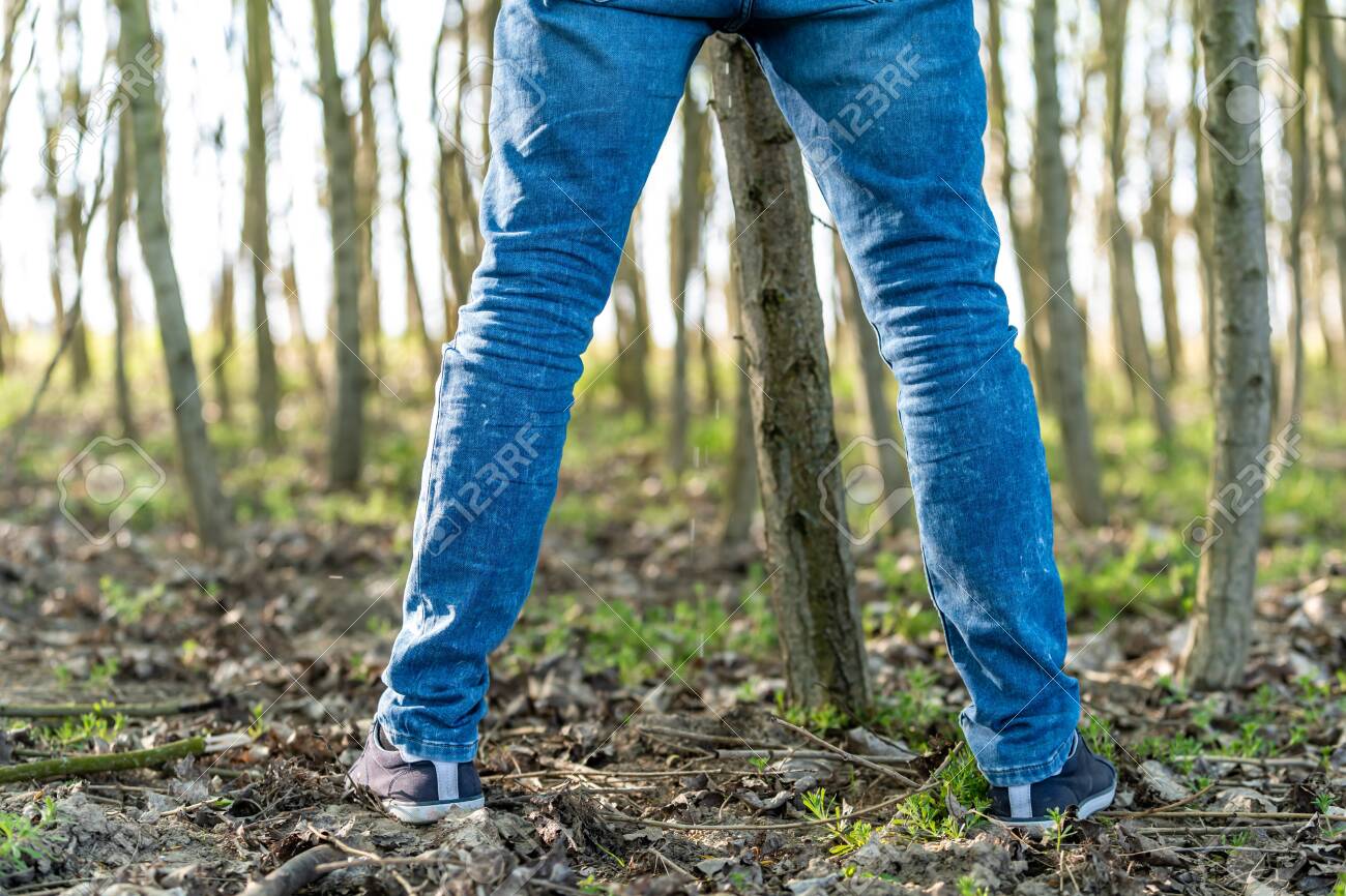 pissing in woods Man Peeing On A Tree In The Woods Stock Photo, Picture and Royalty Free  Image. Image 145772985.