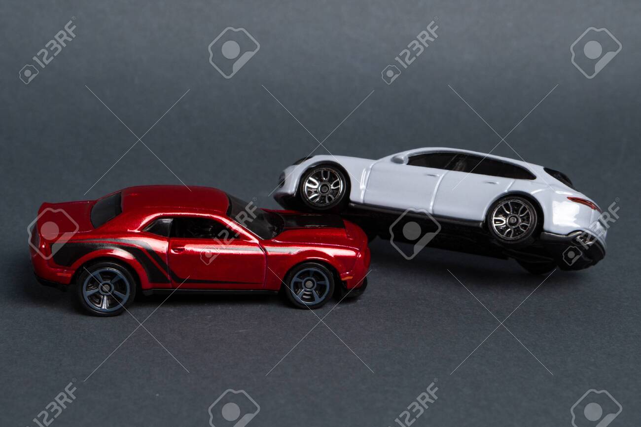 two toy cars
