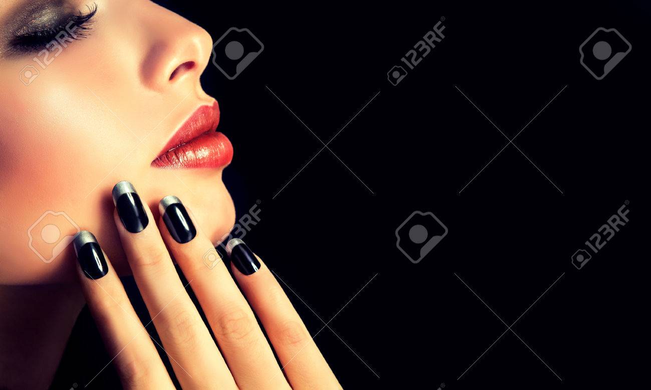Luxury fashion style, manicure, cosmetics and makeup. - 47685795 Luxury fashion style, manicure, cosmetics and makeup. - 47685795