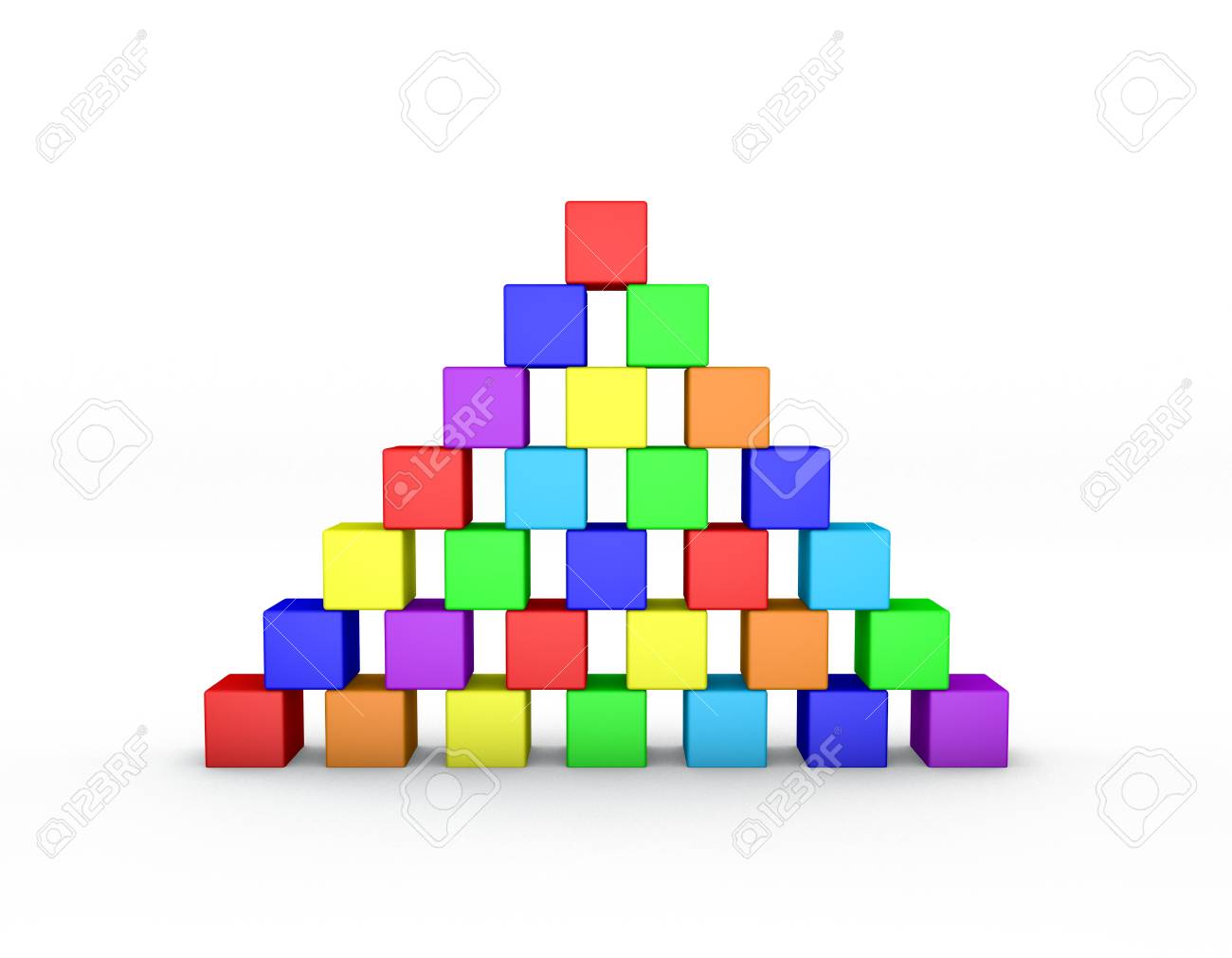 pyramid building blocks