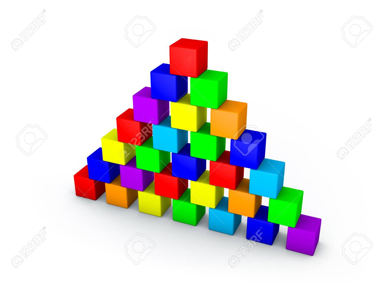 pyramid building blocks