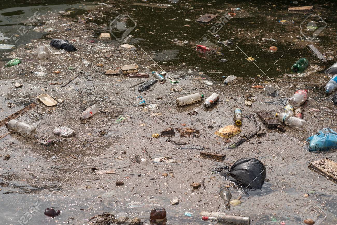 oil and garbage pollution