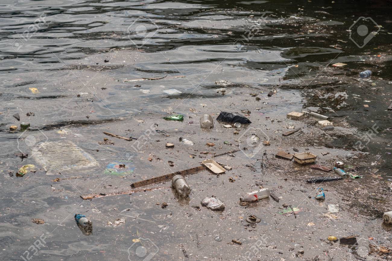 oil and garbage pollution