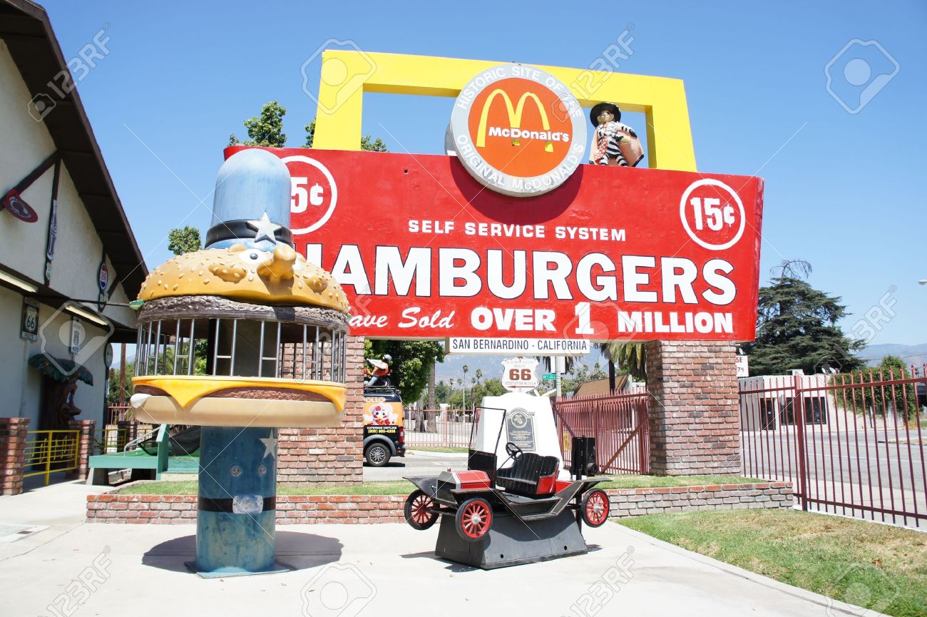 1954 カリフォルニア州ダウニー マクドナルド 【公式通販】