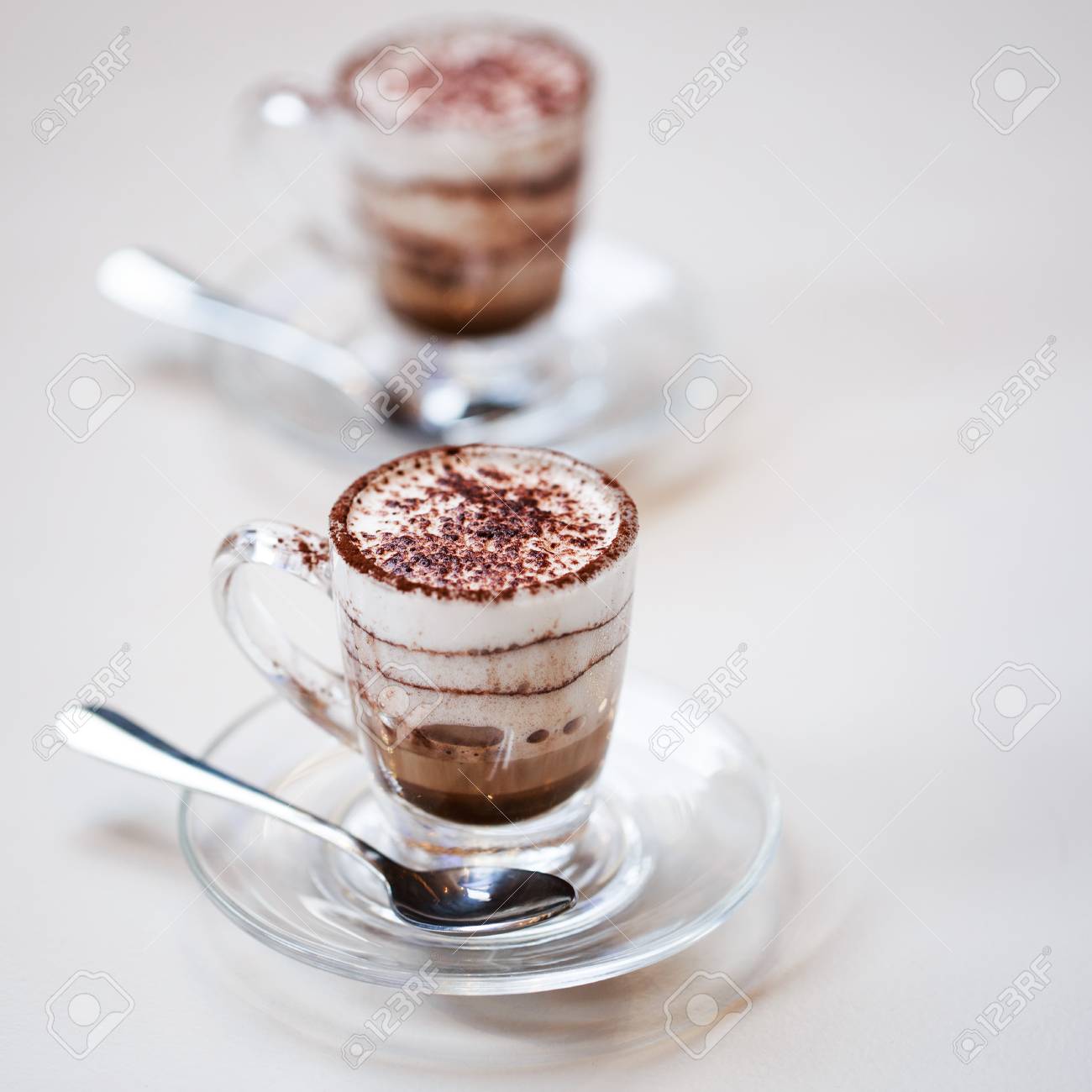 Italienne Macciato Cafe Traditionnelle Faite A Milan Cette