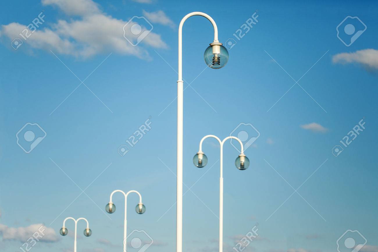 modern lamp posts