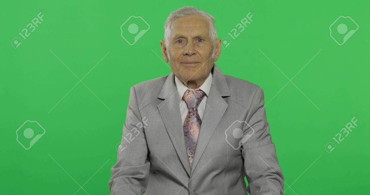 old man formal dress