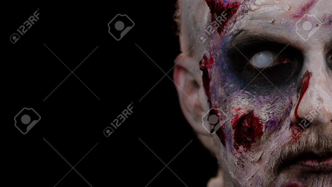 Maquiagem Zumbi Halloween