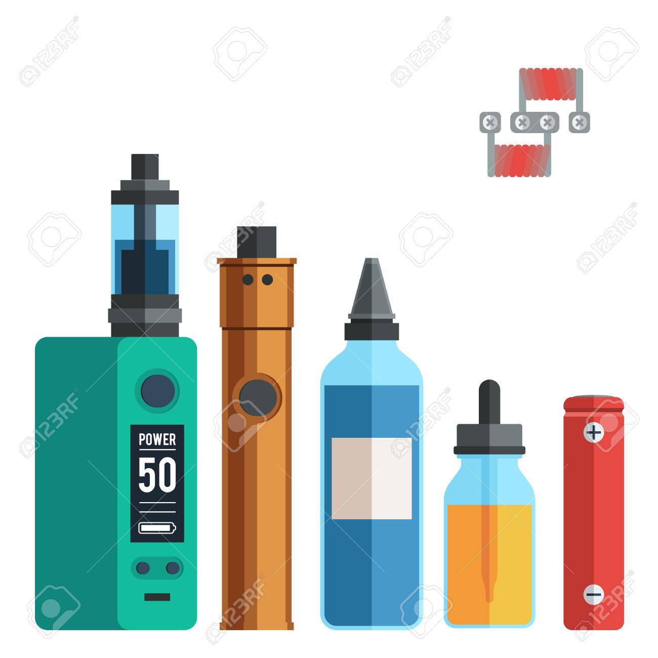 colored vapor smoke