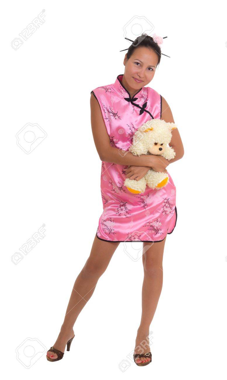 Pink Chinese Dress
