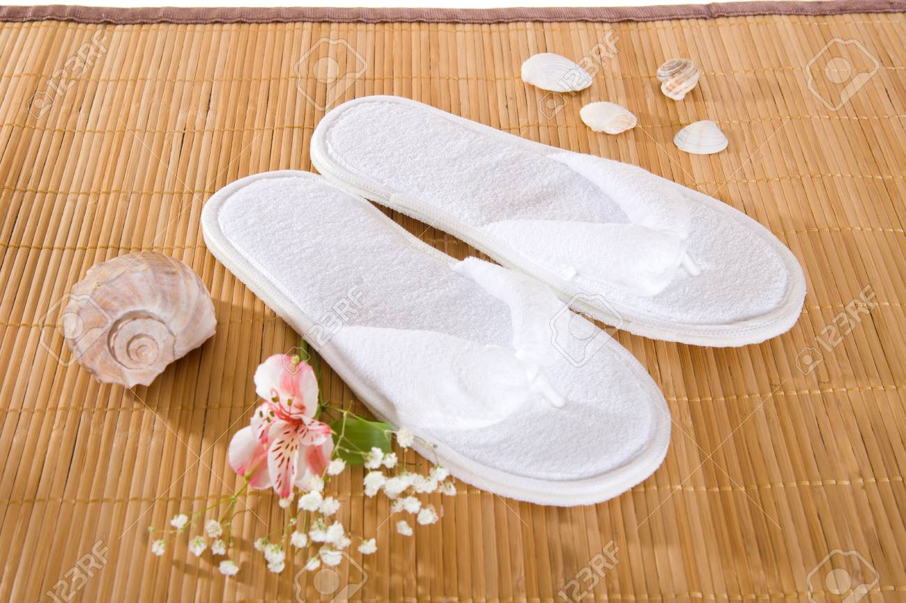 spa flip flops