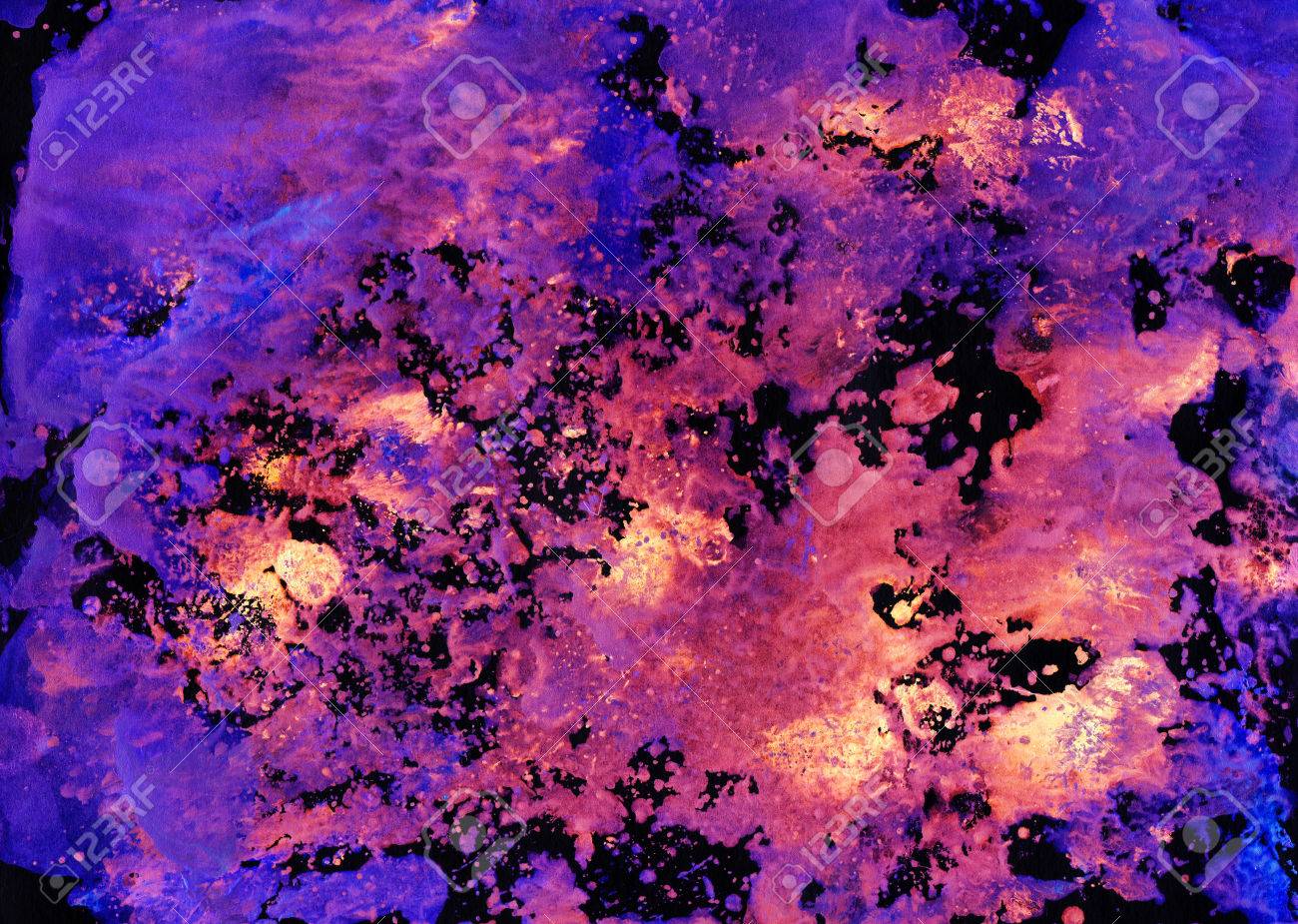 抽象的な水彩カラフルなテクスチャの背景 塗ると紙のモノタイプの効果 バック グラウンド テクスチャをペイントします スプラッシュ ペイント背景 テクスチャをスプラッタします ガッシュ 水彩絵の具製 の写真素材 画像素材 Image