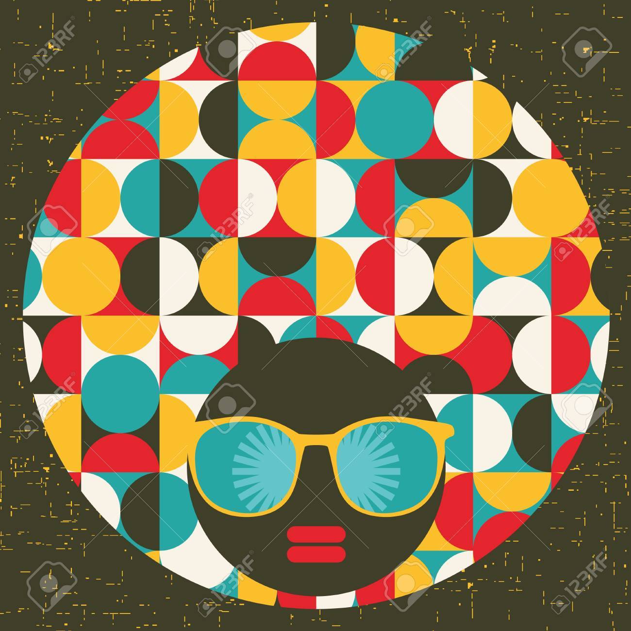 不思議な模様の絵 不思議な模様の絵