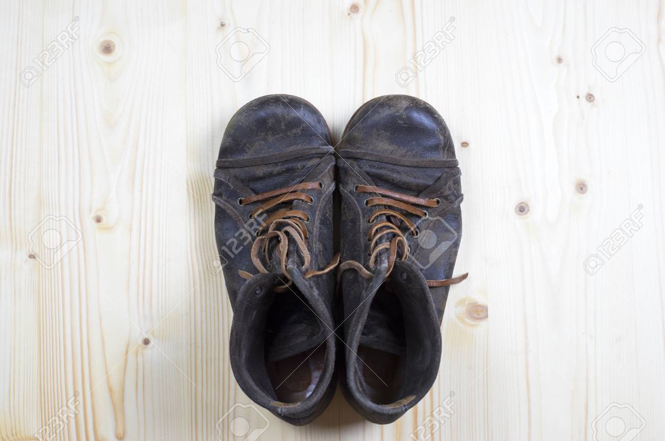 leather vintage boots