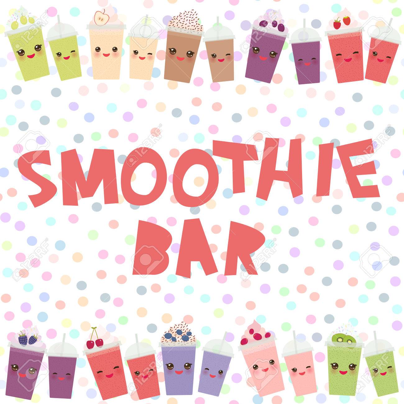 Download Choose Your Smoothies Card Design Blueberry Raspberry Strawberry Royalty Free Cliparts Vectors And Stock Illustration Image 70055597