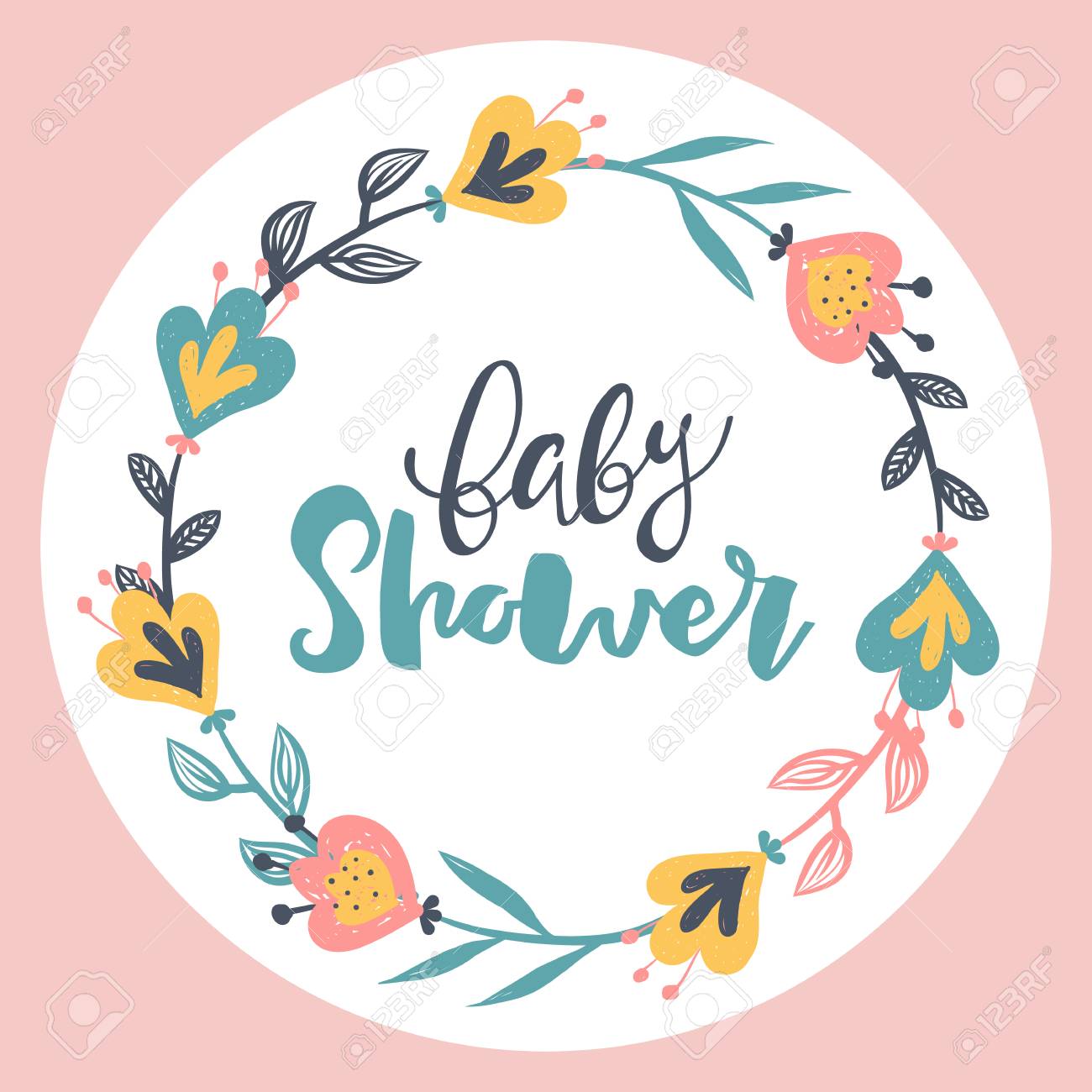 Letras De Vector De Baby Shower Para Nina Letras De Vector De Baby Shower Para Nina